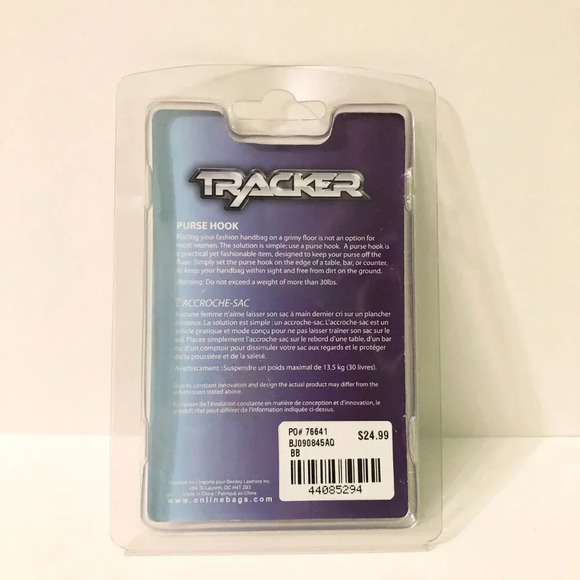 Tracker Purse  Hook Travelling Essentials - Picture 3 of 6